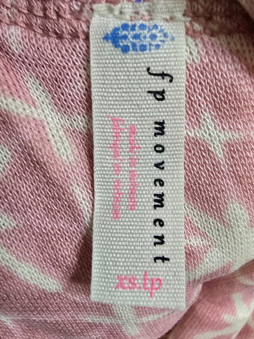 Free People Movement High Tide Jumpsuit - Pink Geometric Pattern - Picture 5 of 7